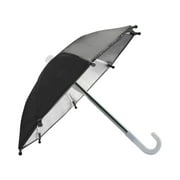 HDWUEN Phone Umbrellas, Umbrella for Phone Holder Sun Shad Outdoor Motorcycle Phone Sun Blocker Phone Shade Cover Car Navigation Sun Shade Visor Black